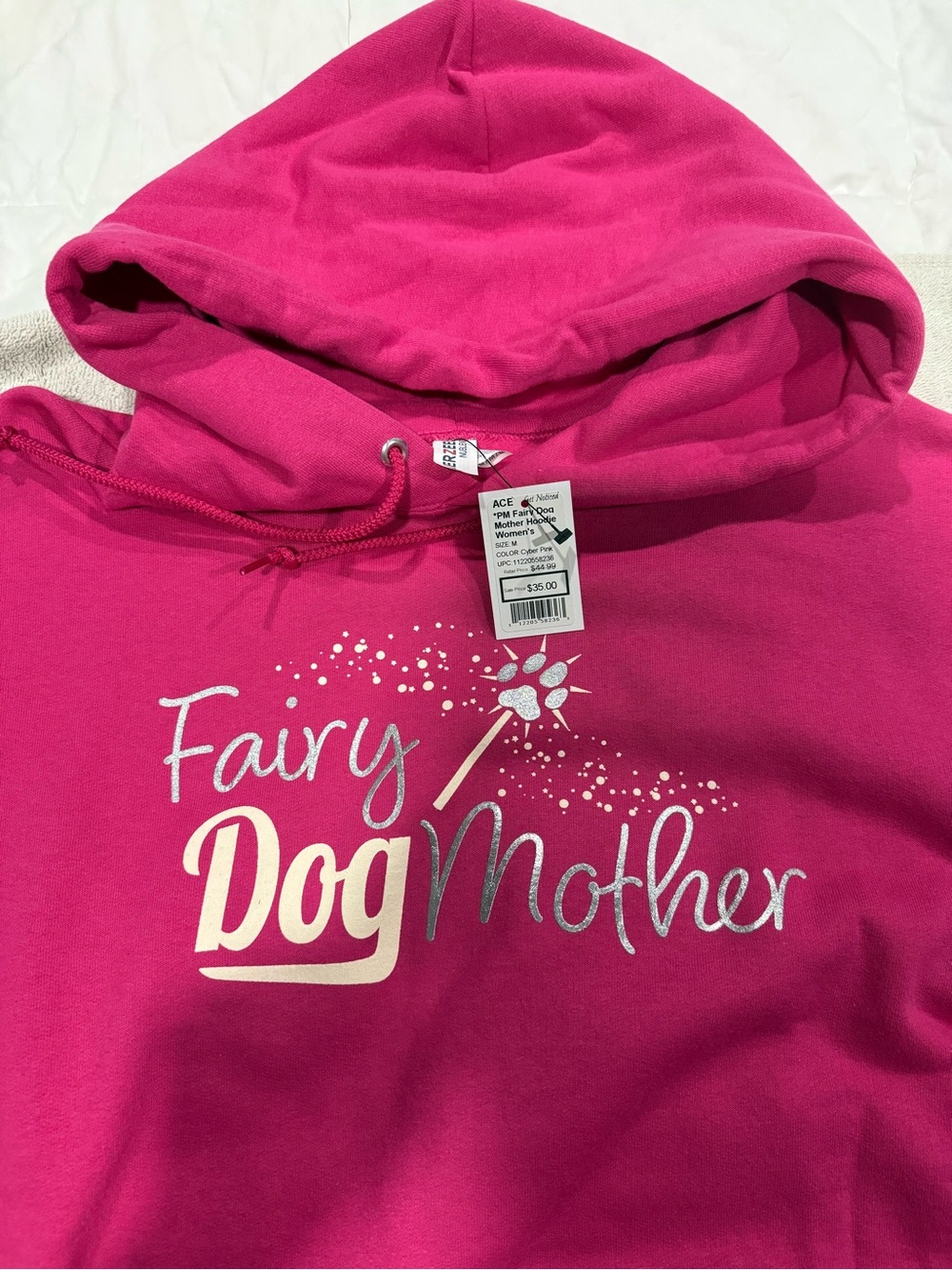 Fairy Dog Mother hoodie- new with tags